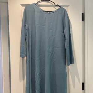 MAX MARA WEEKEND long sleeve light blue dress size 8